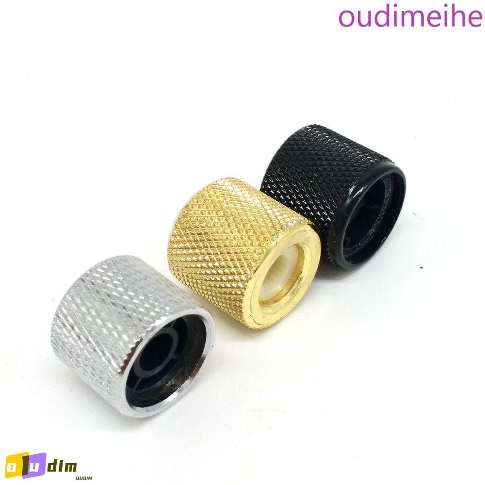 OUDIMEIHE Dome Tone Knobs Durável Potenciômetro Cap Ferramenta De Guitarra Baixo Elétrico Peças De Controle De Volume
