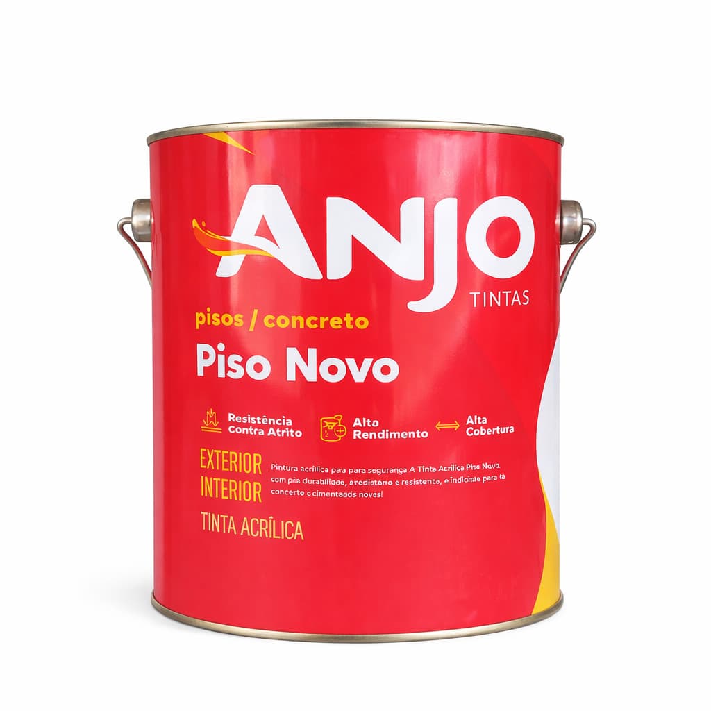 TINTA PISO NOVO FOSCA ANJO Premium Chão Calçada 3,6l Exterior Interior Pintura