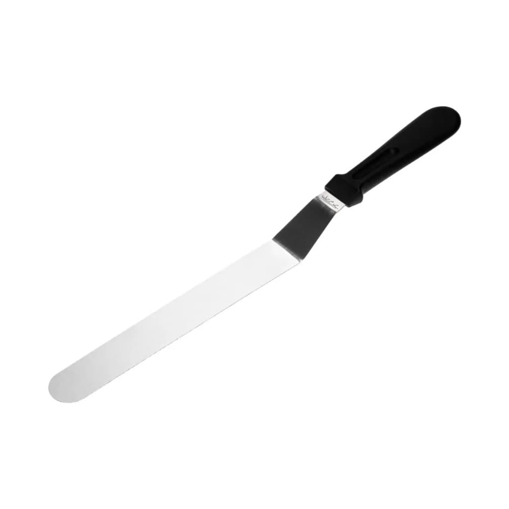 Espatula de Confeiteiro Inox Curvada Alisar Massas 25cm Weck