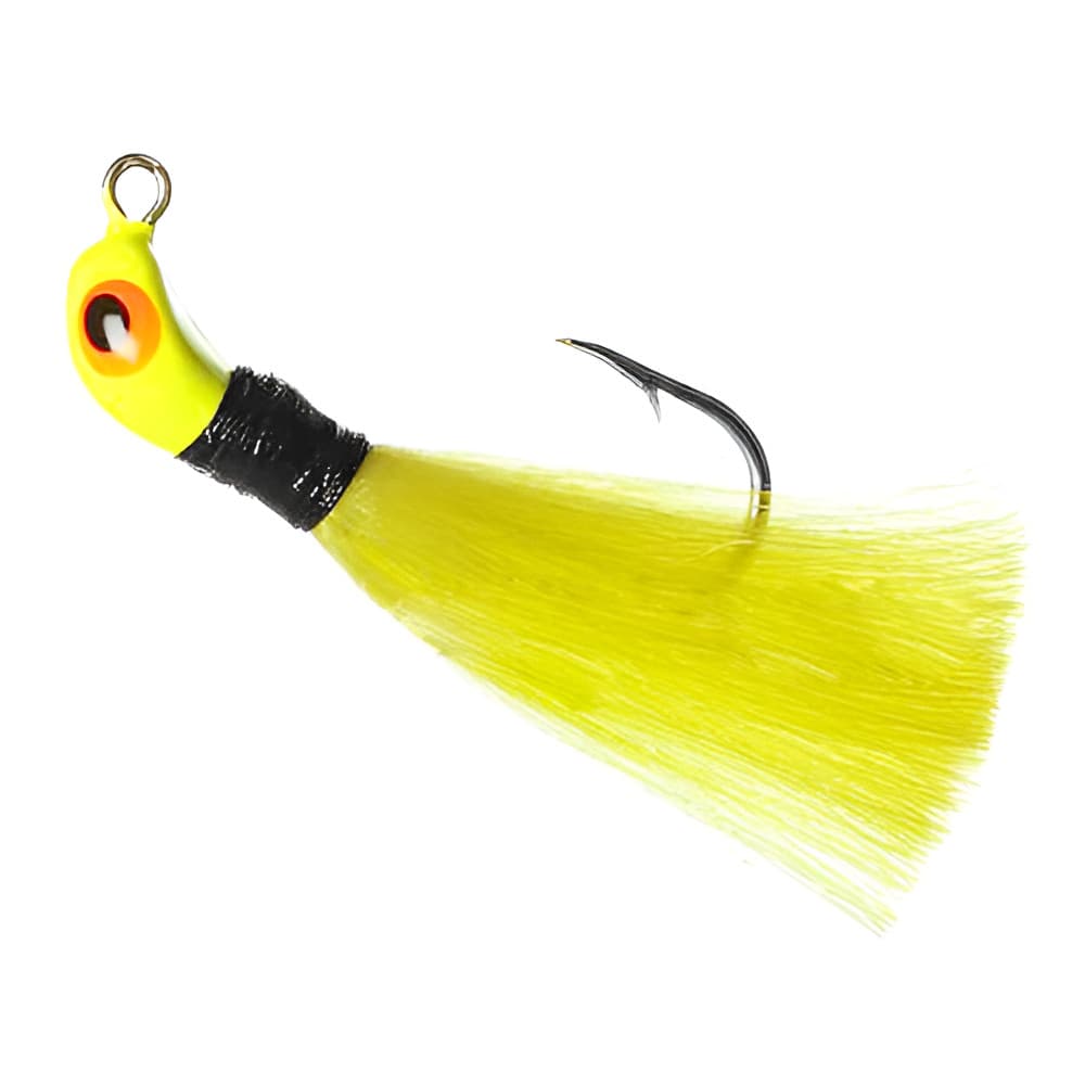 Isca Artificial Jig Antienrosco Lori 12g Amarelo Para Traíra Tucunaré Robalo