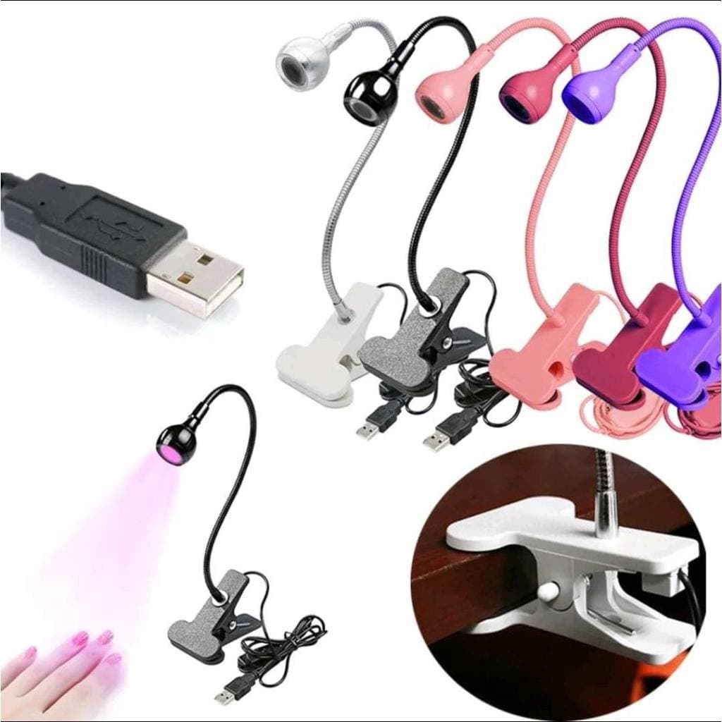 Mini cabine lanterna clip de mesa led uv secagem gel Para Unhas