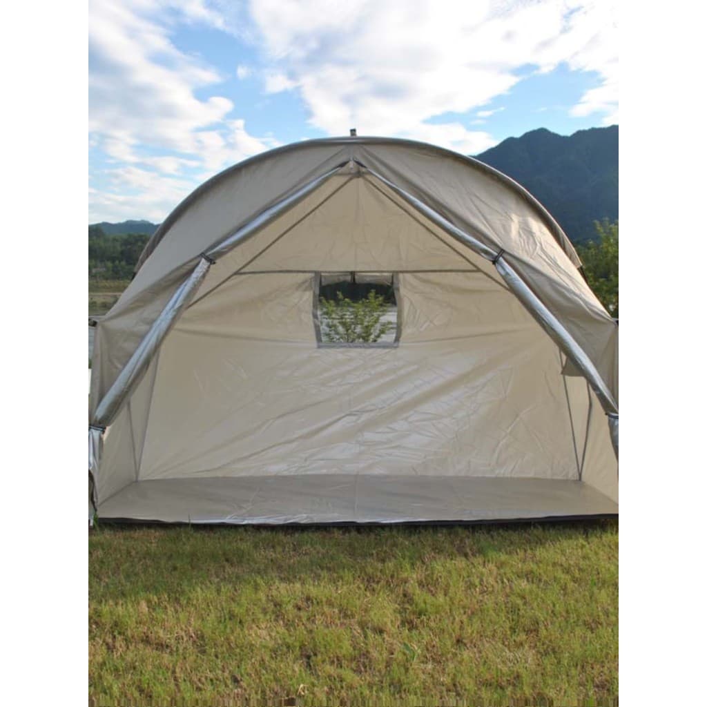 Barraca de acampamento com protetor solar revestido de prata, barraca multifuncional à prova de chuva, barraca quente pa