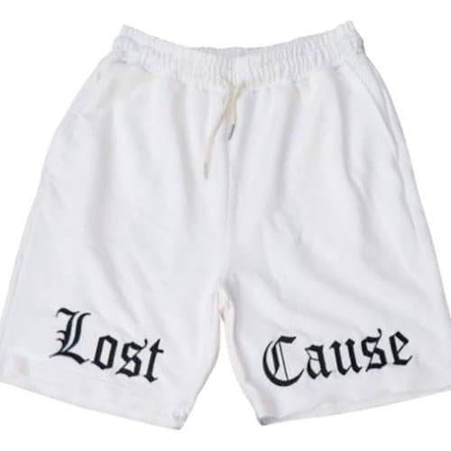 Bermuda Moletom Lost Cause Streetwear Unissex Estampa Alta Qualidade