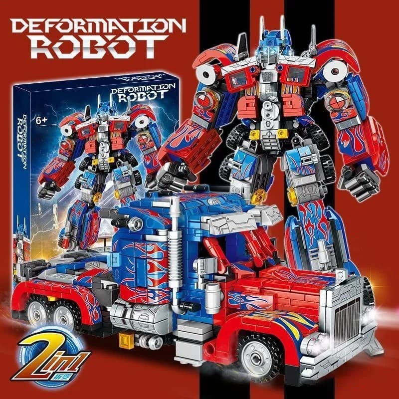 1.000 PCS Lego Blocos de Construção Transformadores Série Bumblebee Boy Montado Mecha Brinquedo Presente