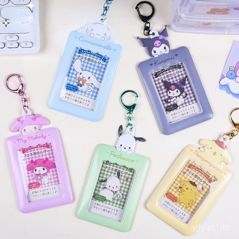 Porta-Cartões Decorativo Estilo Desenho Animado Tamanho Pequeno