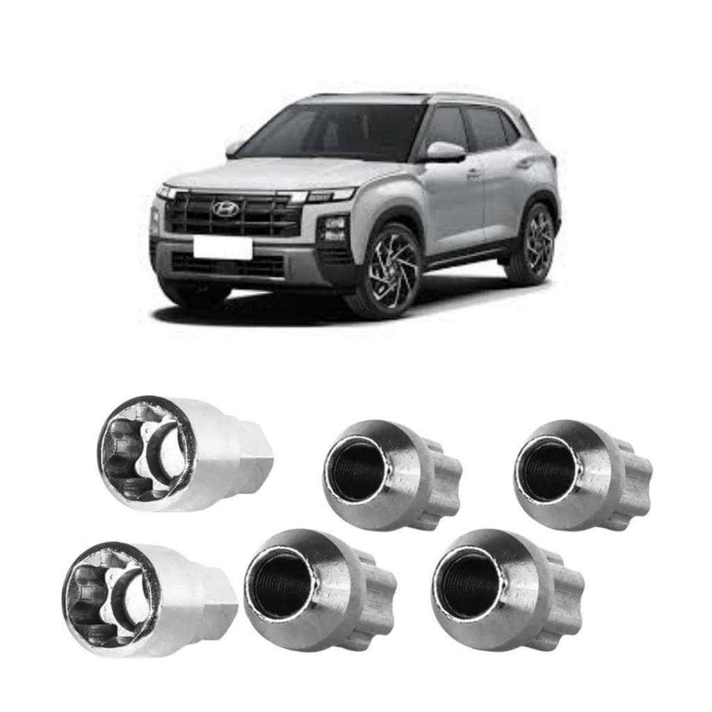 Trava Roda Porca Anti Furto Roubo P/ Hyundai Creta + Brinde