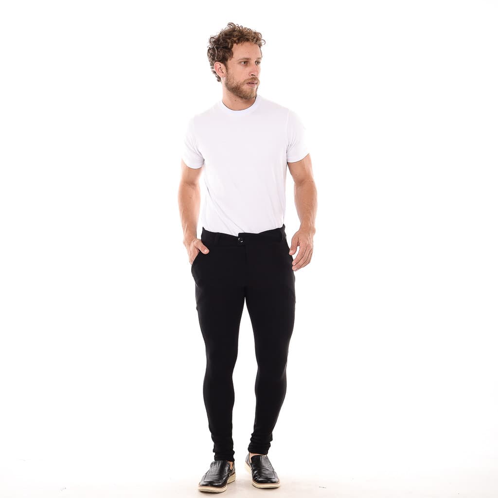 Calça Bengaline Canelada Estica Muito Ótimo Caimento