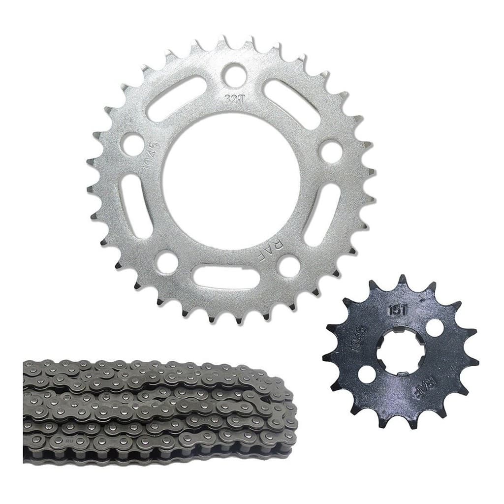 Relação Cbx 200 Strada Coroa 32 Pinhão 15 Fina Com Retentor