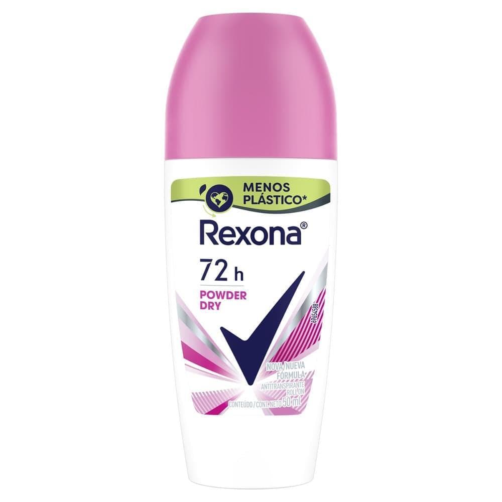 DESODORANTE REXONA FEMININO ROLL ON POWDER DRY 50ML