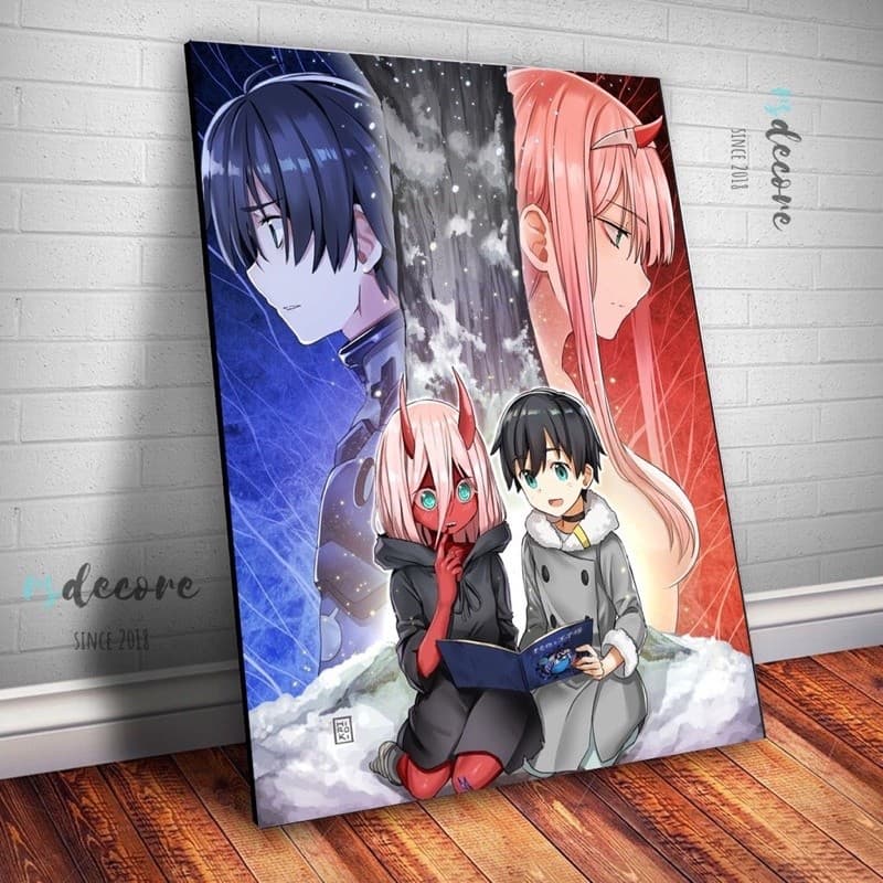 Quadro decorativo Zero Two Anime Darling in the Franxx