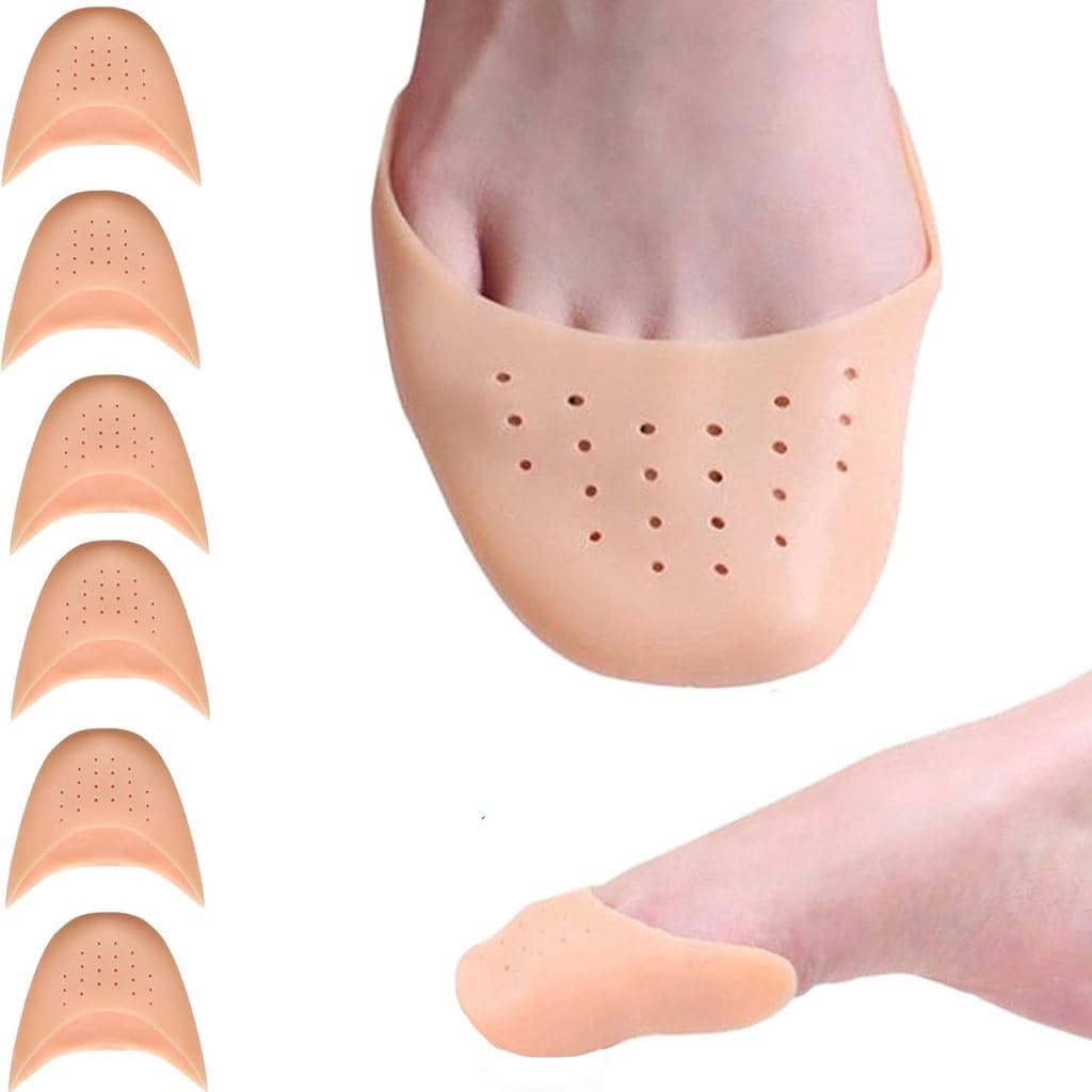 Protetores de Silicone para Dedos dos Pés para Sapatos de Salto Alto, Almofadas para Dedos, Protetores de Gel para Dedos