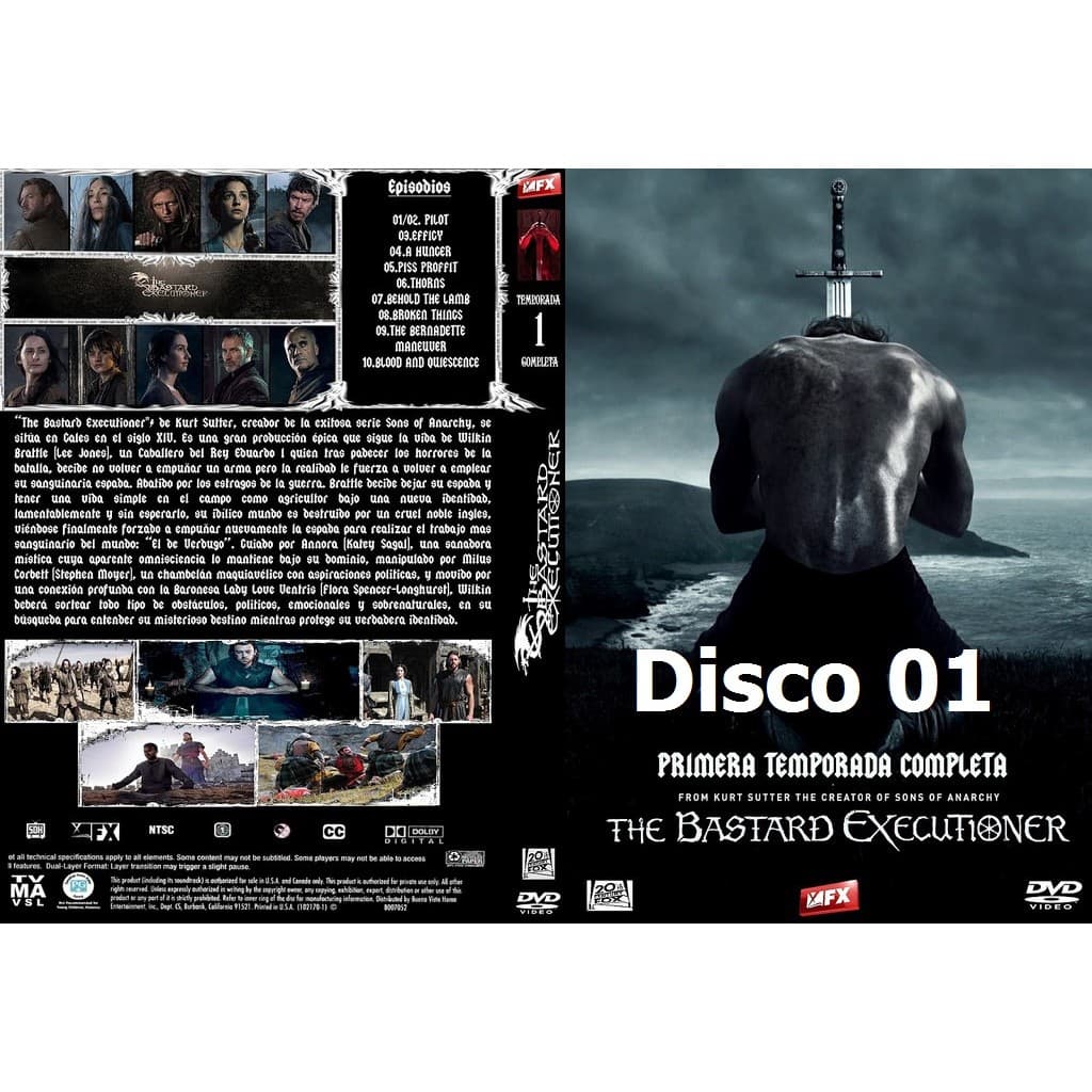 Dvd The Bastard Executioner - 1ª Temporada Completa - Legendado - 02 Discos - dvd