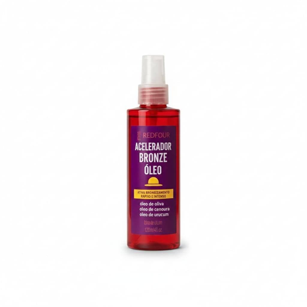 Óleo Acelerador de Bronzeamento 120ml  - Cor da Pele Perfeita para o Verão