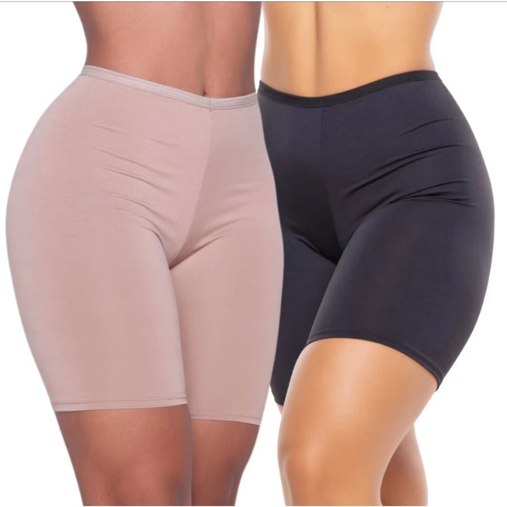 Short Anágua Segunda Pele Bermuda Evangélica Para Usar Com Saias E Vestidos Sobre Pele Conforto Adulto
