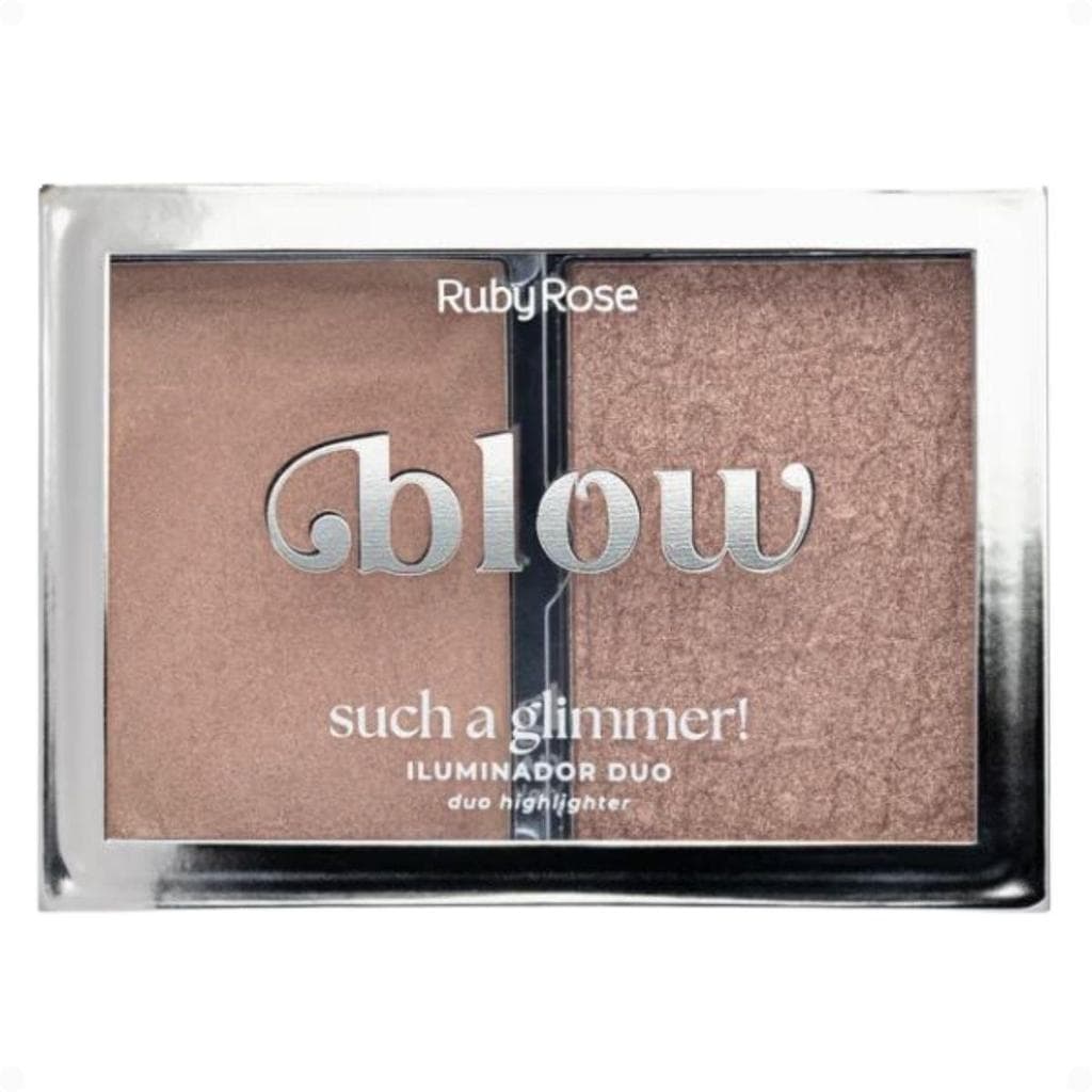 Iluminador Duo Ruby Rose Blow Such a Glimmer! Like Glitter In The Air Hb-m705-2