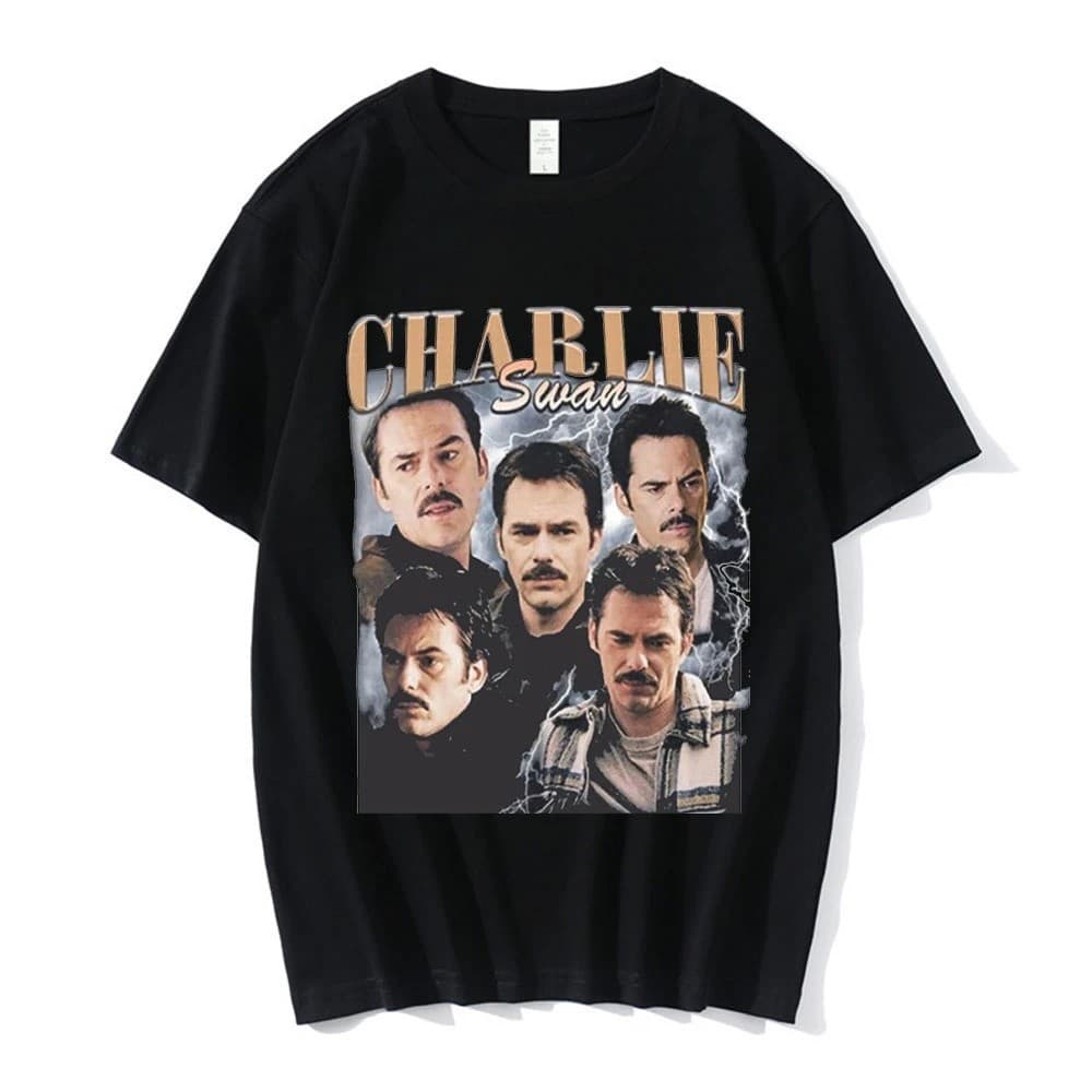 Camiseta Charlie Swan Crepusculo Moda Filmes Sagas Indie