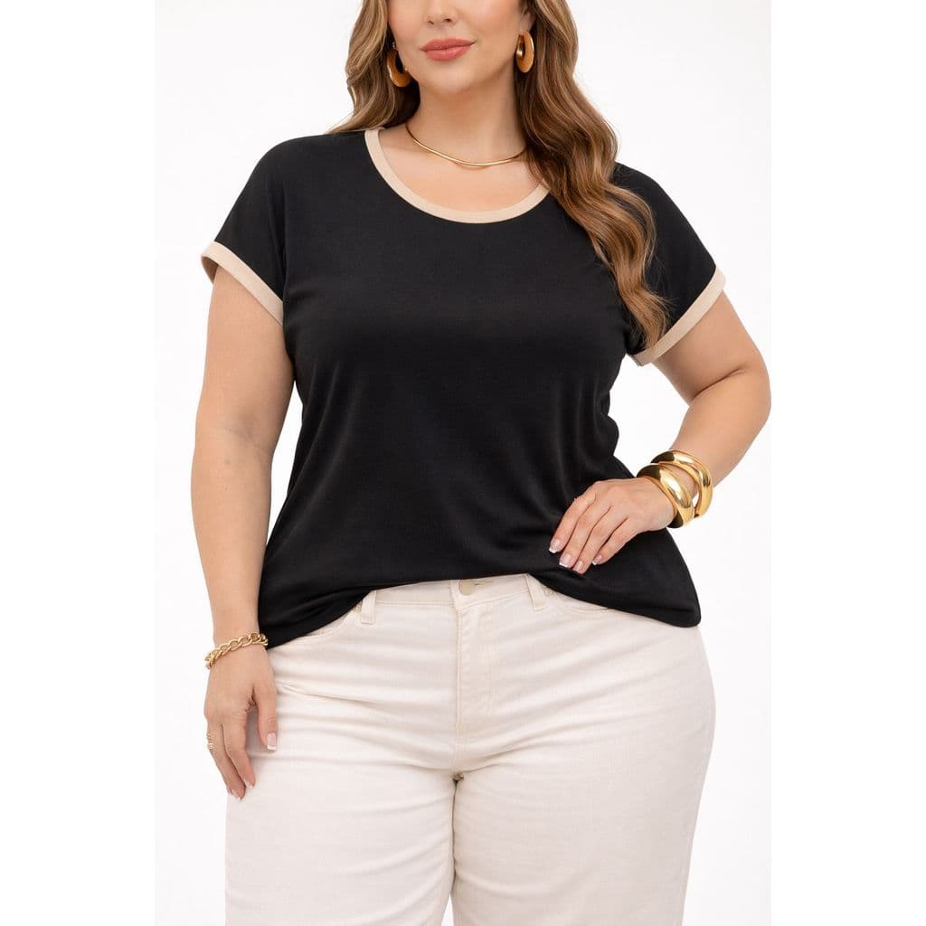 Blusinha Plus Size Feminina Confortavel Unico Promoção