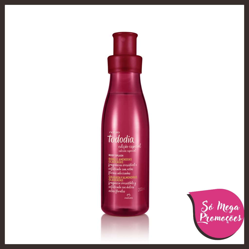 Body Splash Tododia Romã e Amêndoas Glaceadas 200 ml