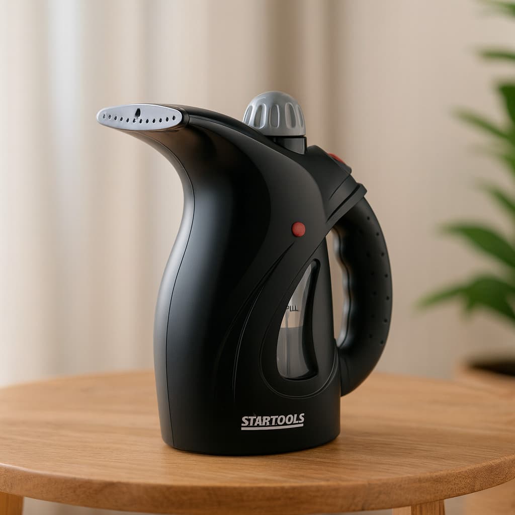 Passadeira a Vapor Portátil Vaporizador de Roupas - Preto