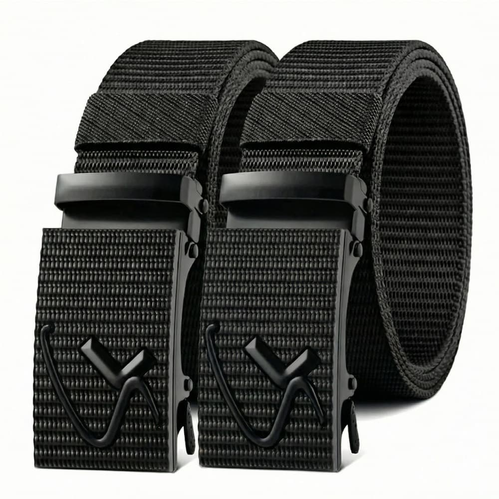 Cinto Tático Masculino Fivela Automática Metal Nylon Reforçado Militar Ajustável Resistente