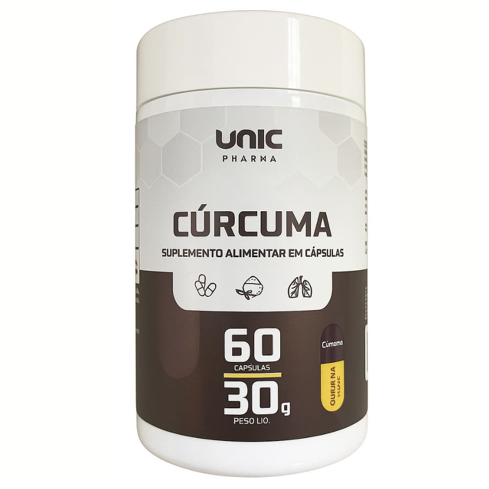 Cúrcuma Longa Unic Pharma 60 Cápsulas