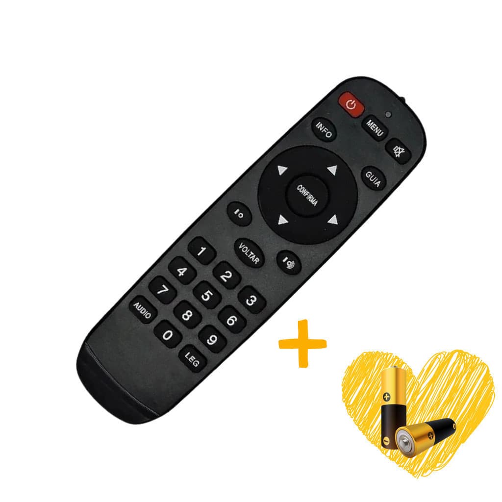 Controle Compativel | V2 | V3 | X | Plus | Reposição + Pilhas
