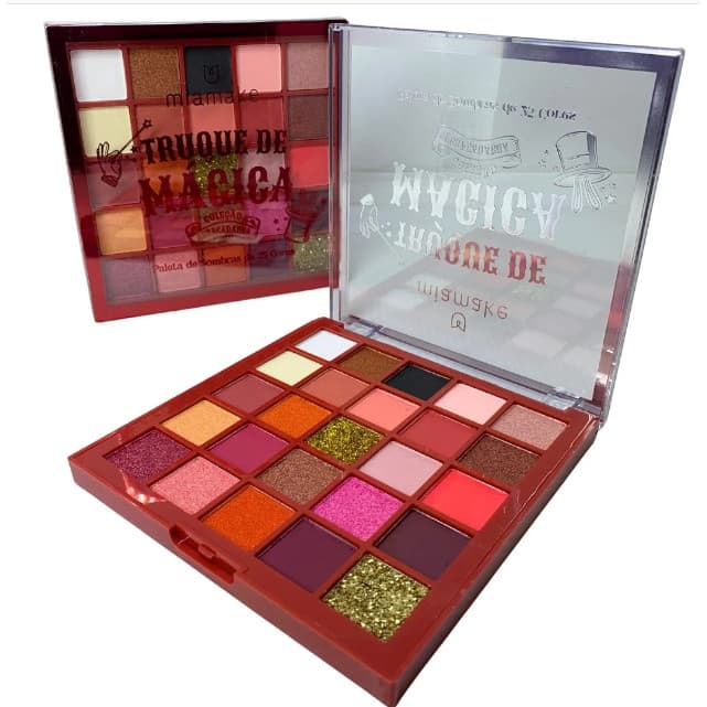 Paleta de Sombra Mia Make Truque de Mágica 25 Cores 548