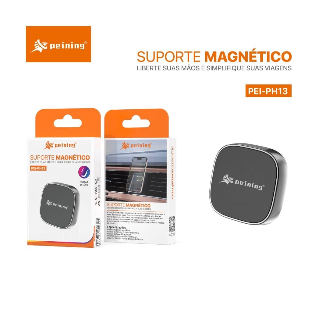 SUPORTE VEICULAR MAGNETICO PEI-PH13