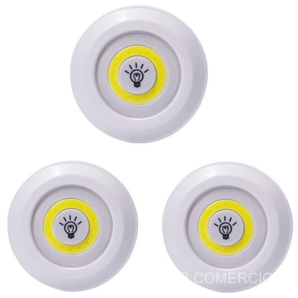 9/12/15 Pcs Lampada Luminaria Led Spot Sem Fio Controle Remoto Luz LED.