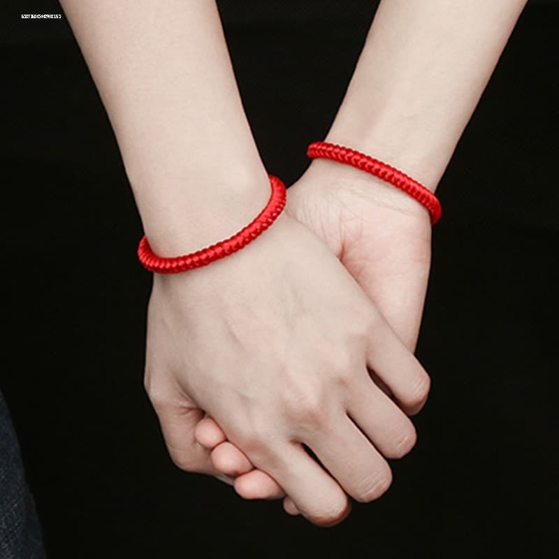 Pulseira de corda vermelha feminina Benming ano corda vermelha namorada estudante casal presente sorte pulseira masculin