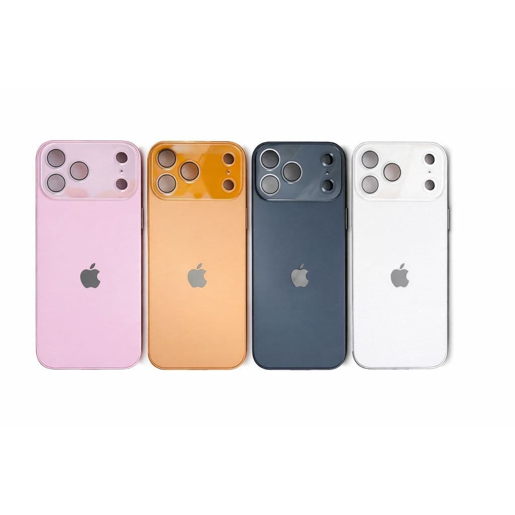 Capinha de Luxo Cromada Premium para Iphone 17 Pro Max 17 Pro Normal - APARENCIA DE ESTAR SEM CAPA