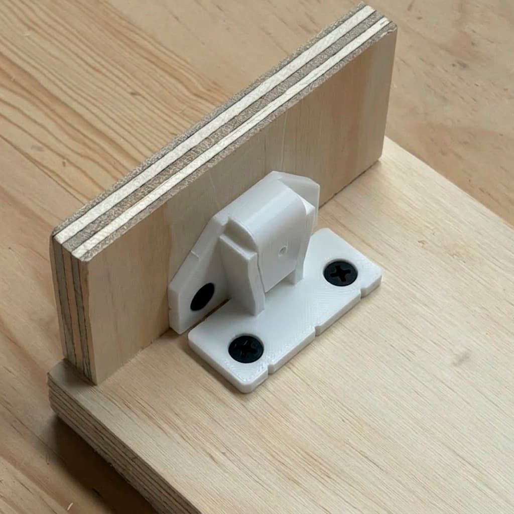 Kit c/ 2 Pares de Conectores de Painel com Suporte de Encaixe