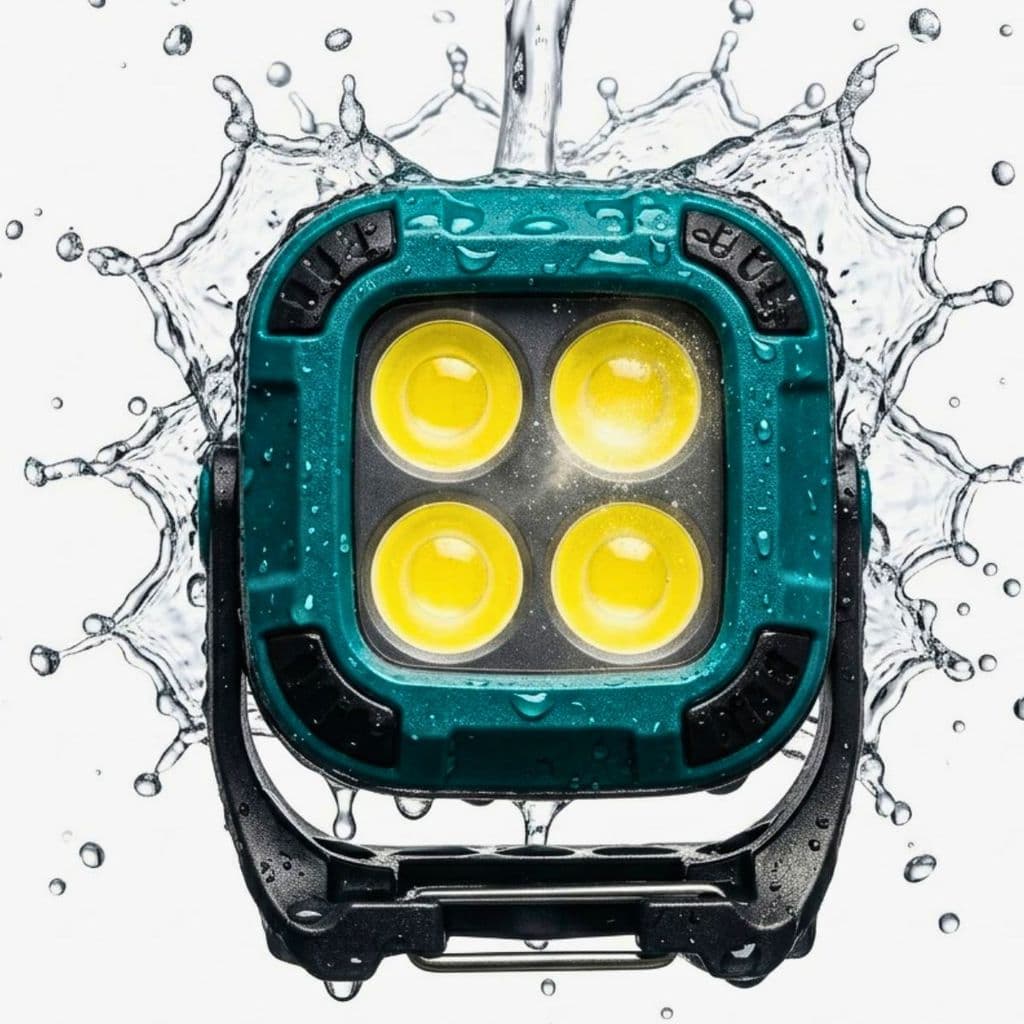 Mini Lanterna LED COB Magnética USB-C À Prova D'água 16 Modos Camping Trabalho