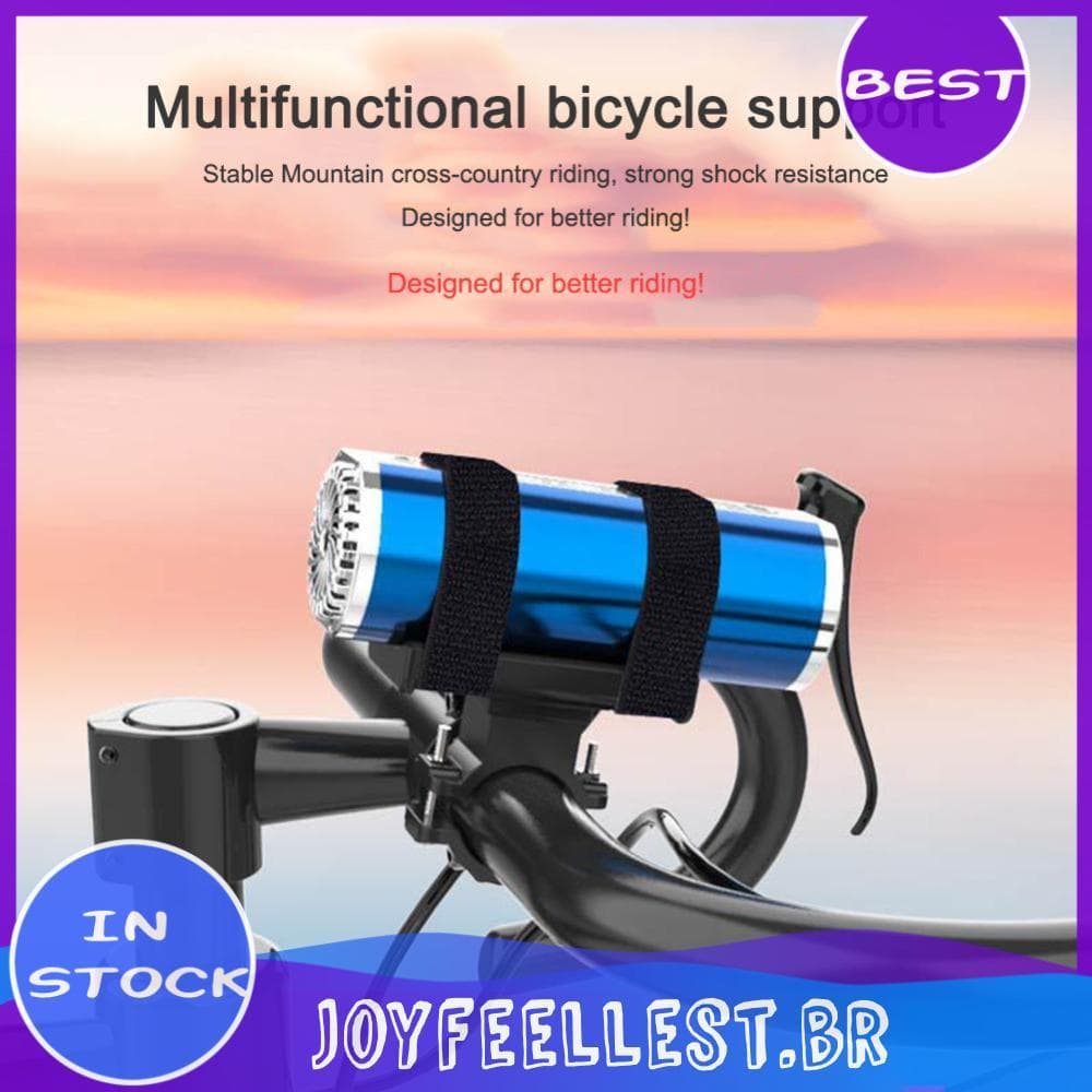 Suporte De Luz Da Bicicleta Engrossado Almofada De Borracha Proteção Tocha Lanterna Farol Alto-Falante Montar Titular