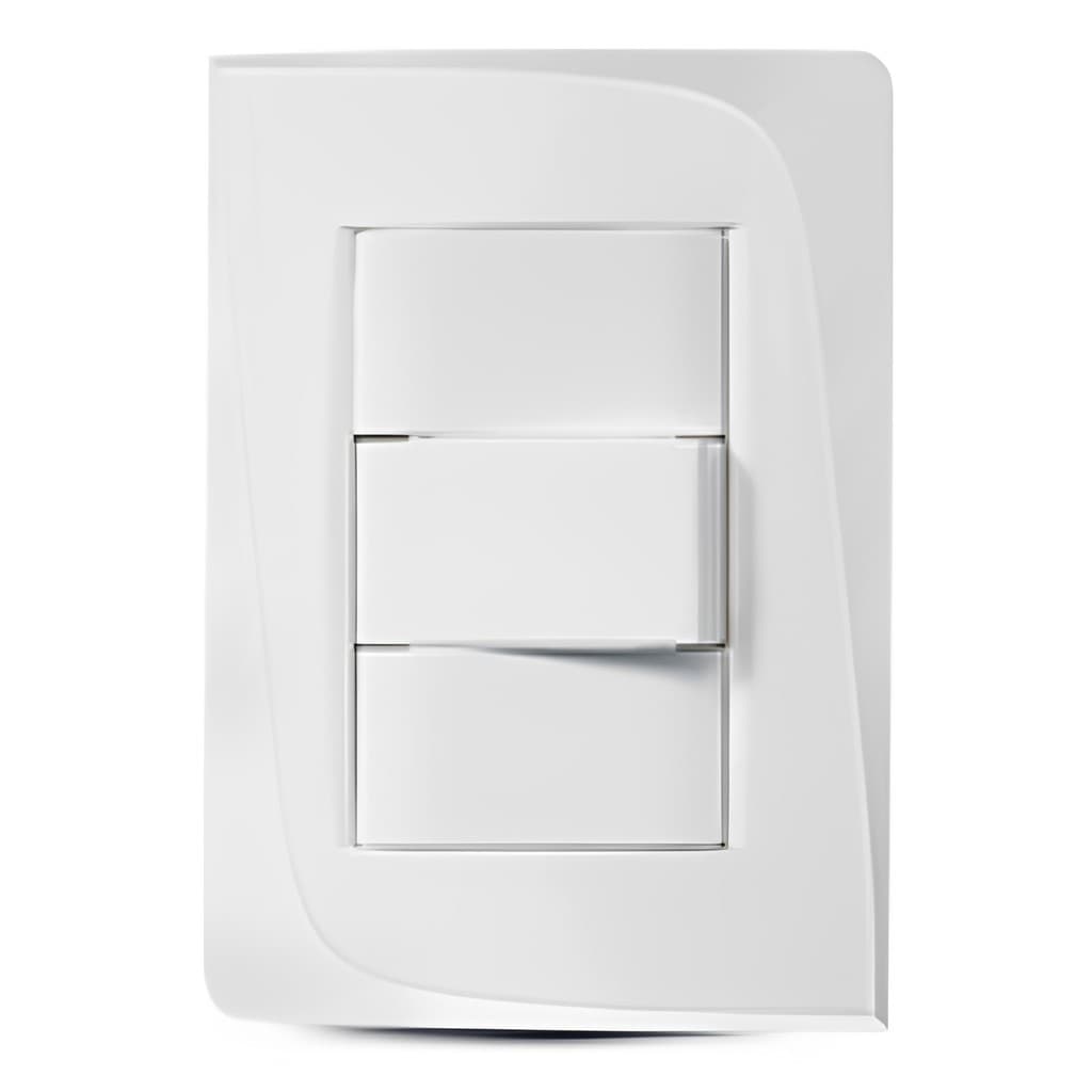 KIT PLACA 2X4 PARA 1 MODULO Interruptor Linha 50.000 PEZZI