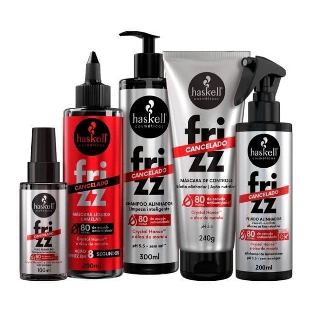 Haskell  Máscara Líquida Lamelar Frizz Cancelado 200ml
