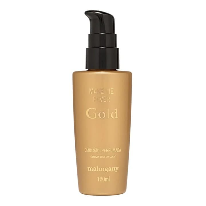 Hidratante Corporal Make me Fever Gold 160ml - Mahogany
