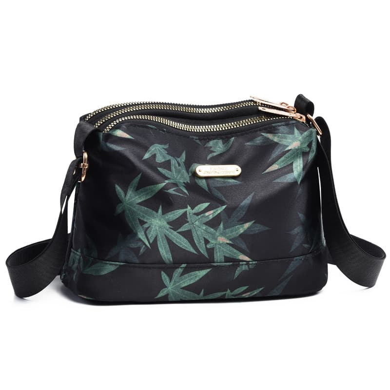 Commuter senhoras saco do mensageiro Casual impresso saco feminino novo estilo de três camadas de um ombro saco do mensa