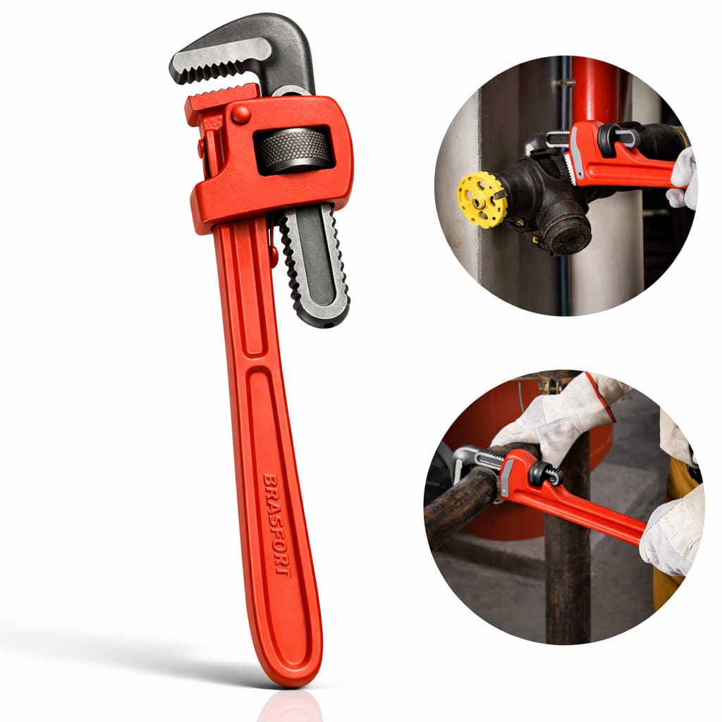 Chave De Grifo 12  Profissional Para Encanamento Tubos E Conexões
