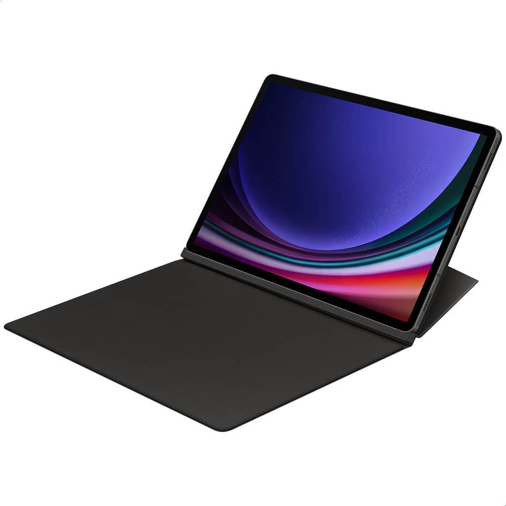 Capa Original Samsung Book Cover Tab S10 Plus 12.4 pol X820 X826 Cor:Preta