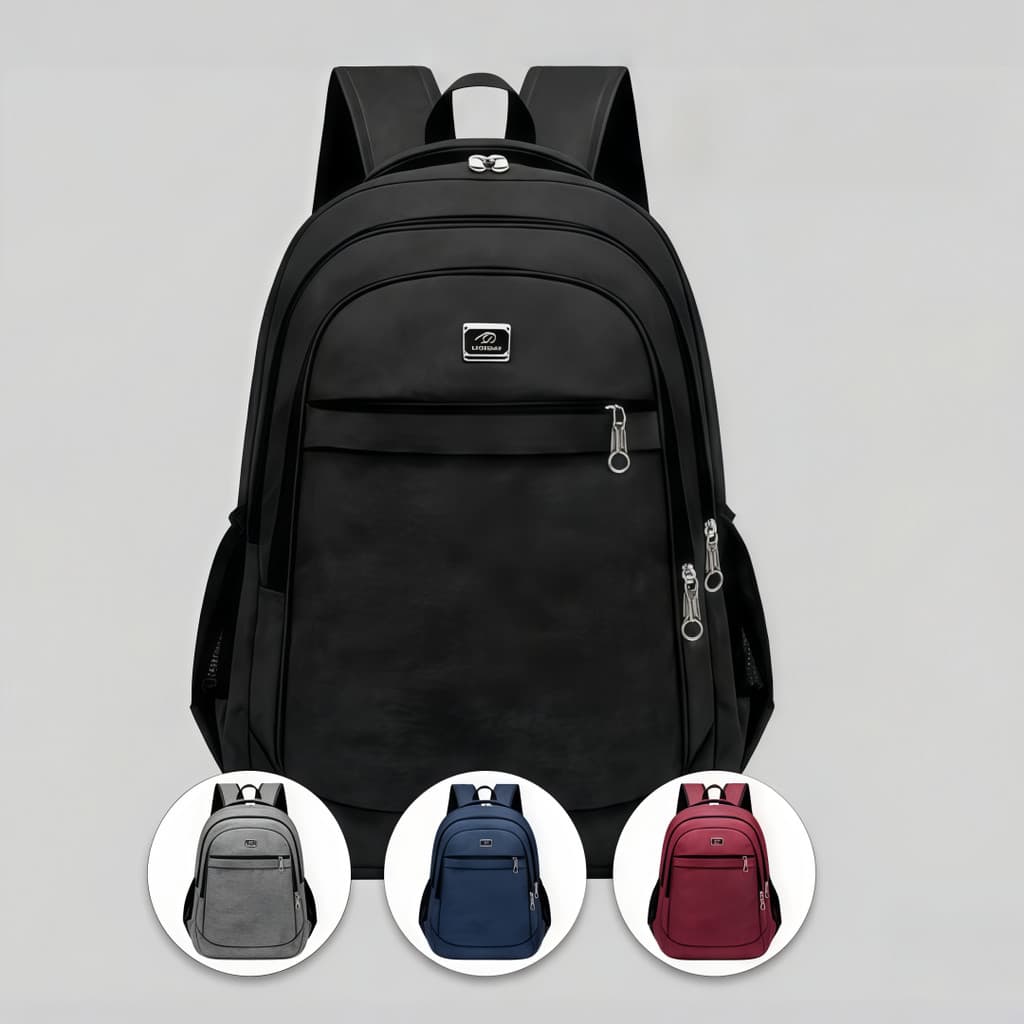 Mochila De Costas Notebook Unissex Reforçada Grande Escolar Faculdade Trabalho Cores Lindas
