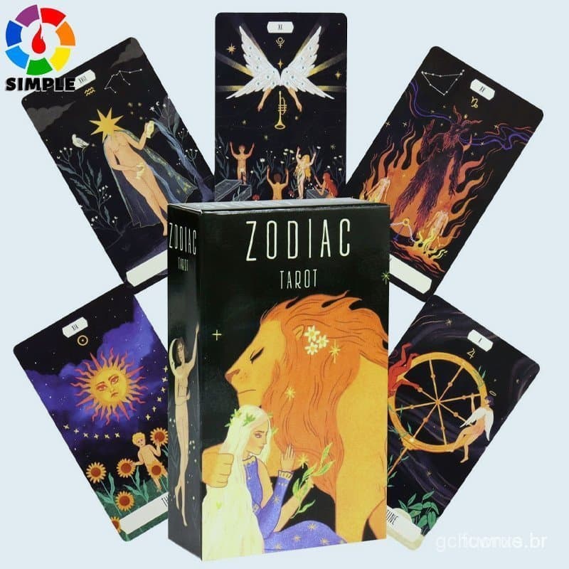 Zodíaco Tarot Oracle Card Lazer Entretenimento