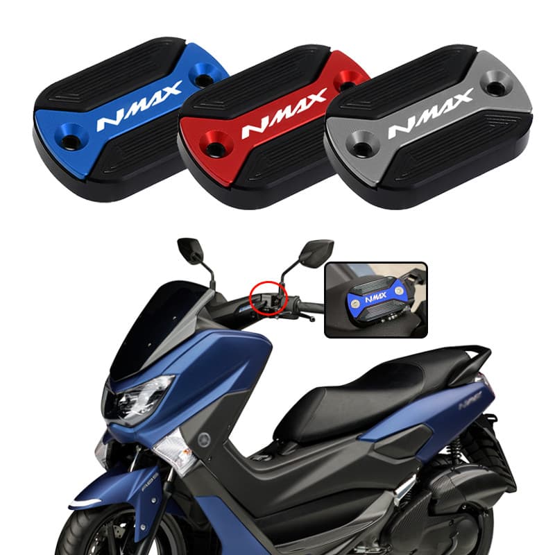 Para YAMAHA NMAX125 NMAX155 2015-2023 Motocicleta Freio Dianteiro Reservatório De Fluido Capa Guarda Protetor
