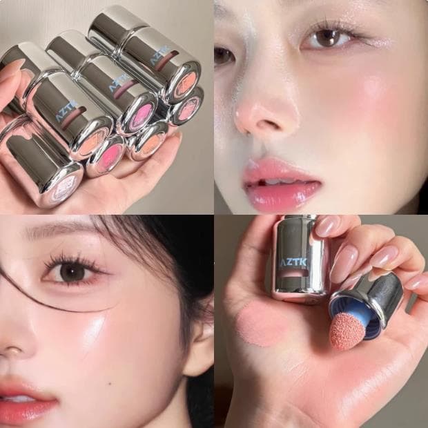 Outra Beleza Abençoada!A aztk Liquid Blush jc04 Expansão Shrink Contouring Matte Baixa Saturação Iluminando 05