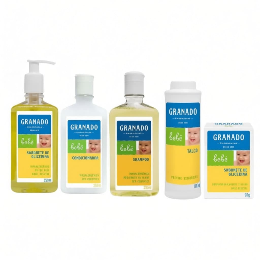 Kit Granado Bebê com 5 Itens Essenciais