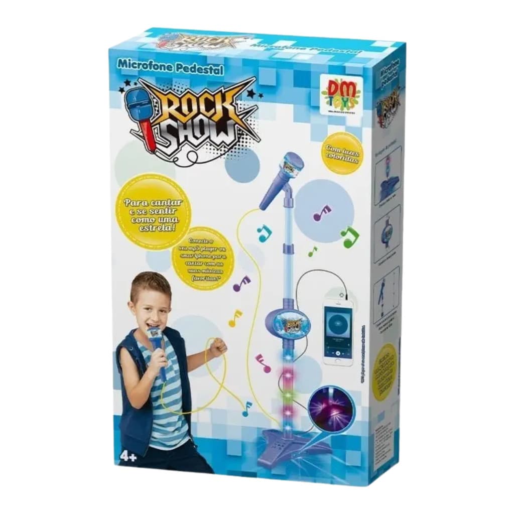 Rock Show Microfone Infantil