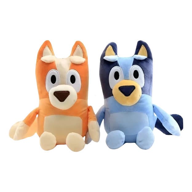 Conjunto de Presente Bluey E Bingo 30cm Hipoalergênico Bluey E Bingo HSJA
