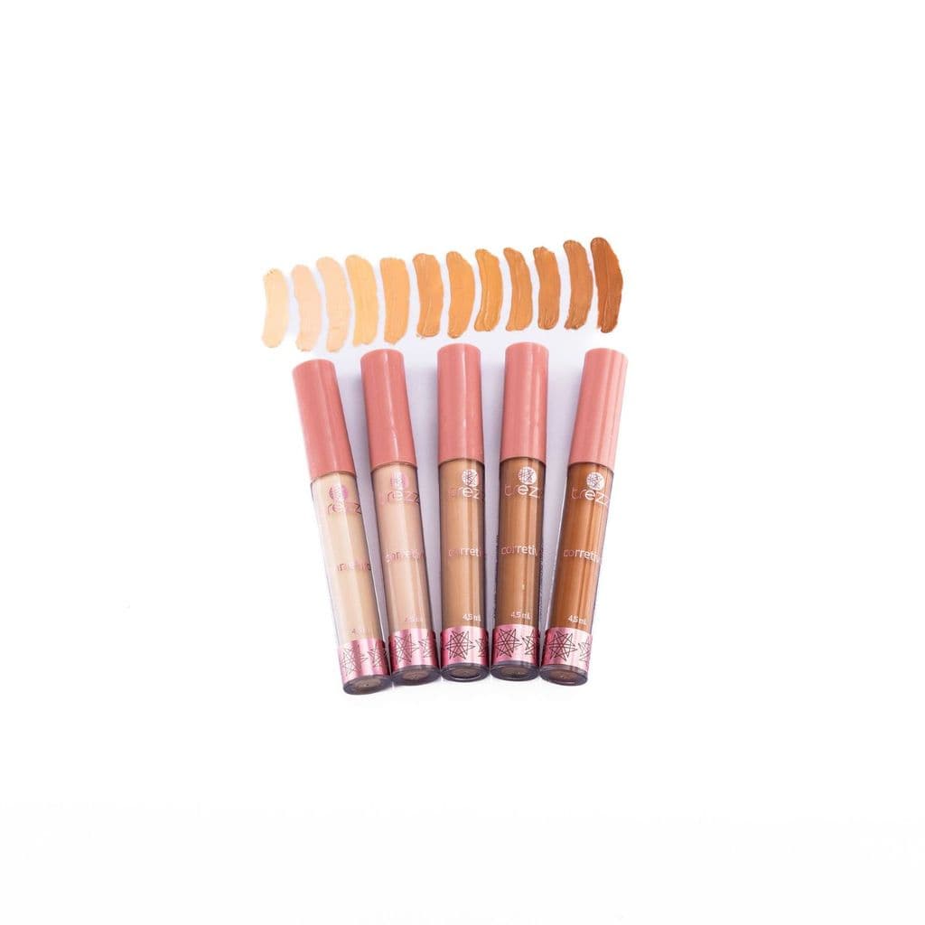 Corretivo Líquido / Camufle Facial- Várias Cores Longa Duração