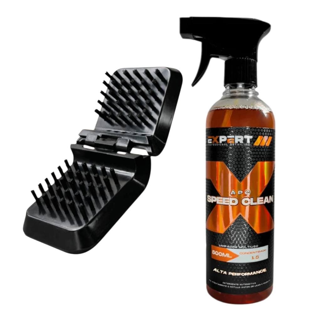 Kit Limpeza Interna Speed Clean Escova Limpa Cinto Segurança