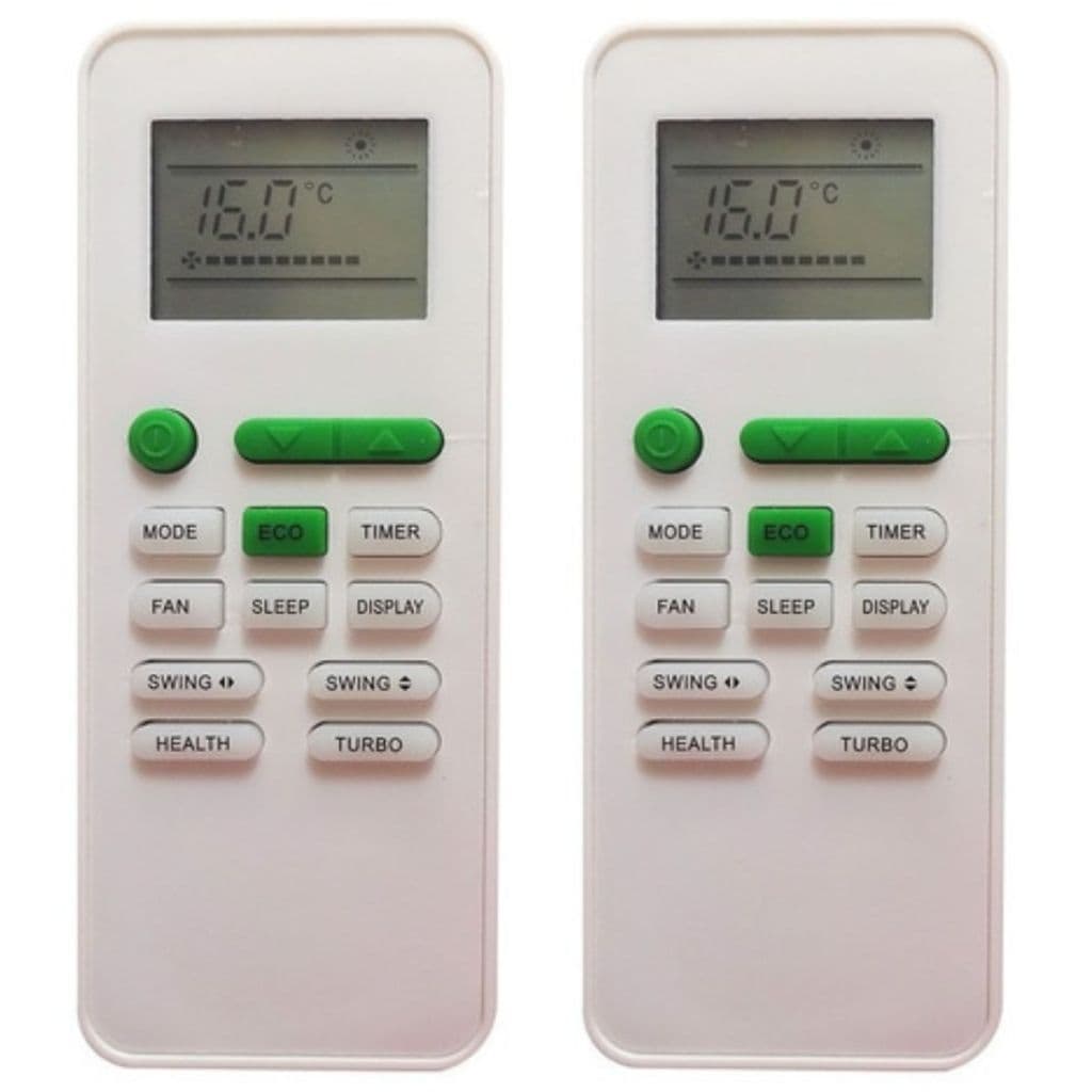 Controle Compatível Com Ar Condicionado Agratto Eco C/2 Pcs